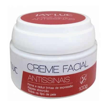CREME JAYLUC FACIAL ANTISSINAIS 100 G             