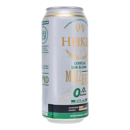 Cerv heikel malzbier s/alcool latao 473ml 360-32