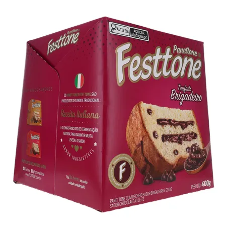 Panettone festtone trufado brigad cx400g 360-14