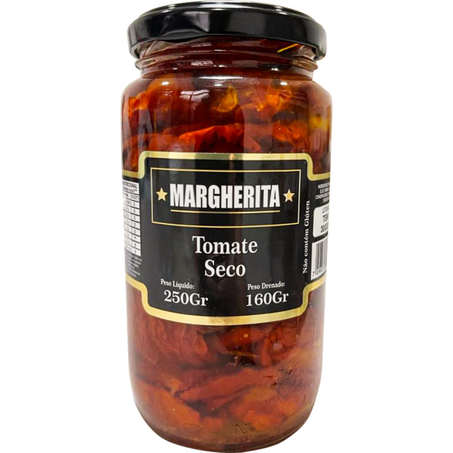 Tomate Seco Margherita 160g - Vidro