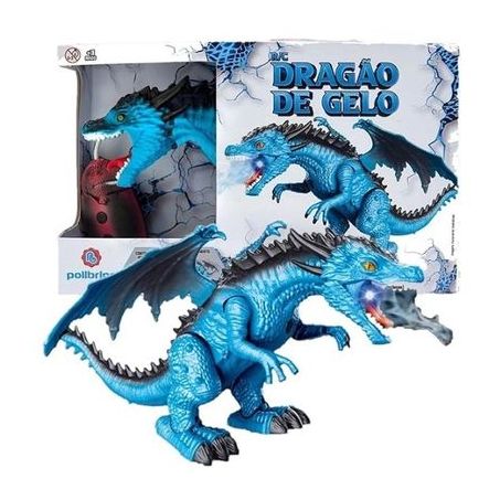 BRINQ.DRAGAO POLIBRINQ GELO C/CONTROLE