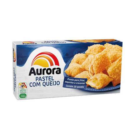 Pastel aurora aperitivo com queijo 350g