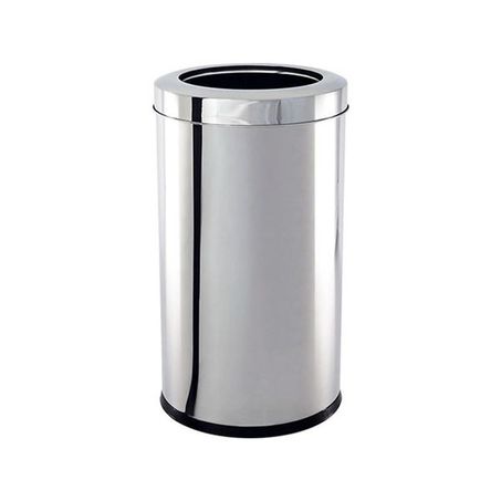 LIXEIRA INOX 21L C/ ARO