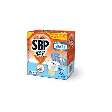 Inseticida líquido sbp cheiro suave aparelho + refil 32.9ml