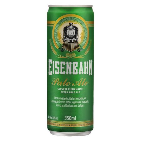 CERVEJA PALE ALE PURO MALTE EISENBAHN LATA