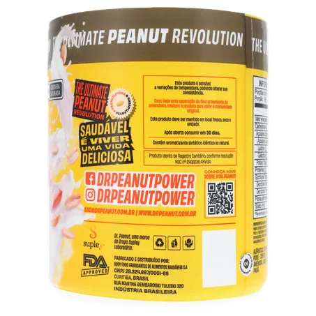 Pasta de Amendoim Dr Peanut Leite em Pó 600G 360-13