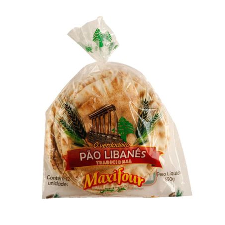 PAO LIBANES MEDIO MAXIFOUR 650G