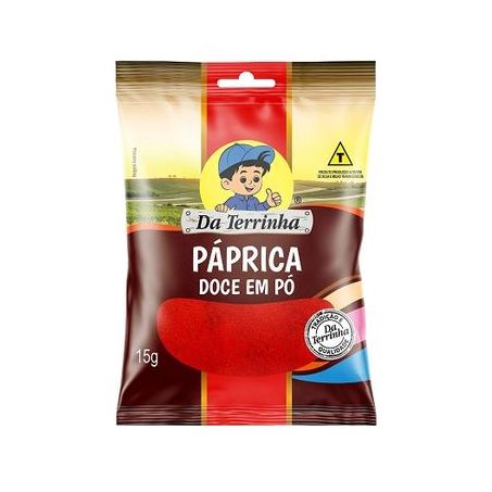 Páprica Doce Da Terrinha 15g