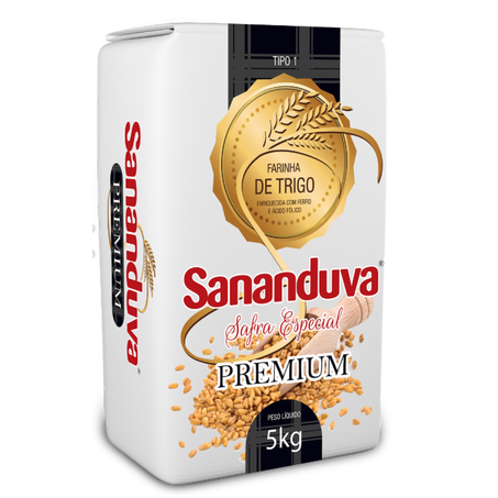 Farinha trigo sananduva 5kg premium
