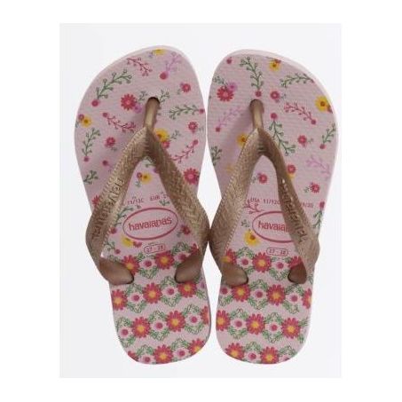 SAND HAVAIANAS KIDS FLORES RS CR/ROSE 27/8