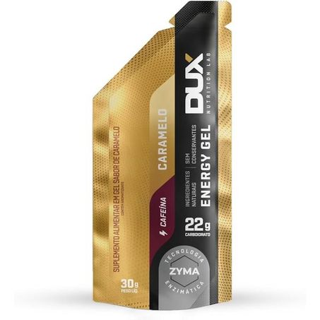 Energy Gel Caramelo com cafeína Dux 30g