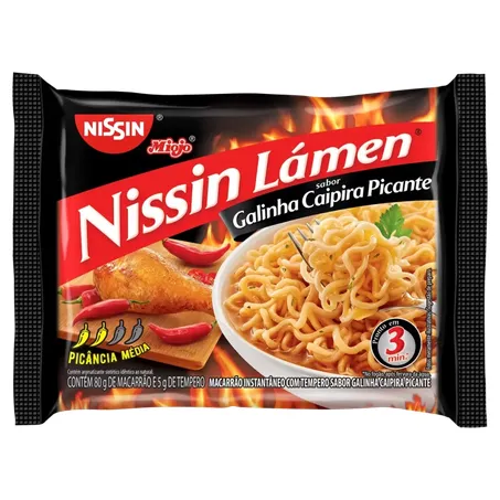 Mac Inst Nissin Lamen 85g Caipira Picante | HORTIFRUTI HITOMIX