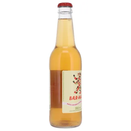 Chá Mate Baer-Mate com Gás Cafeína Natural 350ml 360-31