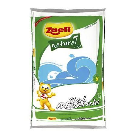 Sal marinho zaeli marinho 1kg