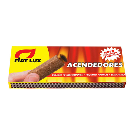ACENDEDOR DE FOGO BASTÃO FIAT LUX 10UNID