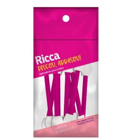 Aplicador de Sombra Ricca com 12 Unidades