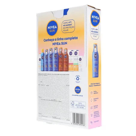 PROTETOR SOLAR NIVEA FPS 50 200ML GRÁTIS KIDS FPS 60 100ML 360-22