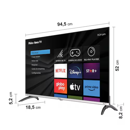 Tv Philco Smart 42 Polegadas Led  360-3