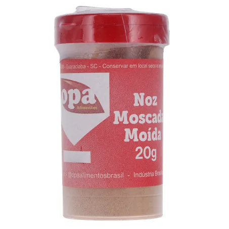 Noz moscada opa pó 20g 360-5