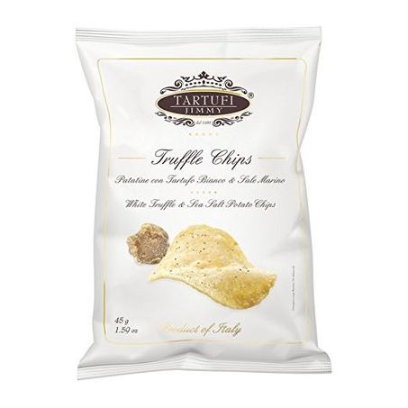 Salgadinho trufa branca/sal marinho tartufi jimmy 45g