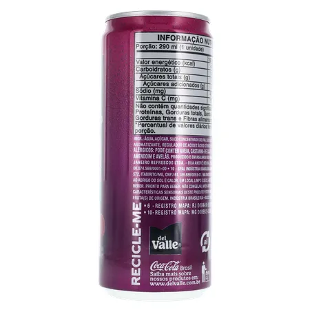 Suco Del Valle Uva Lt 290ml 360-11