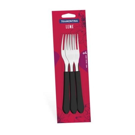 CONJUNTO GARFO TRAMANTINA C/3 LEME PRETO 