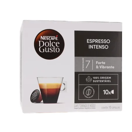 CAFÉ CÁPSULAS DOLCE GUSTO ESPRESSO INTENSO C/10 UN 360-35