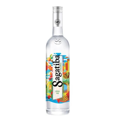 Cachaça Pura Sagatiba Cristalina Garrafa 700ml