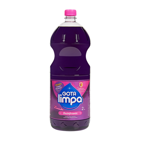 Desinf gota limpa lavanda 2l un