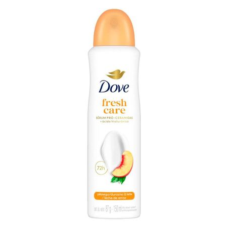 Desodorante dove aero pessego fem 150ml