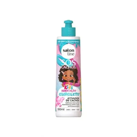 Ativador Cachos Salon Line SOS Kids Chiclete 300ml