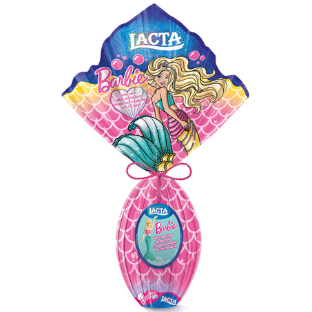 OVO PASCOA LACTA 166G BARBIE