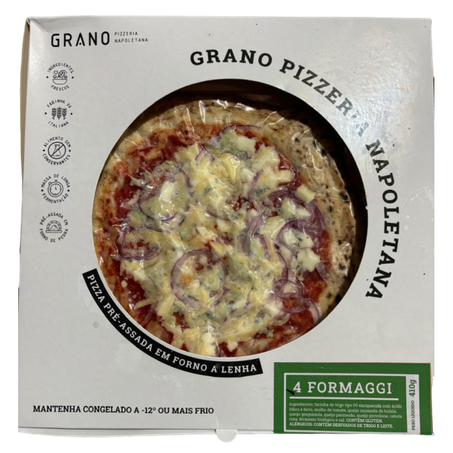 PIZZA GRANO 410G 4 FORMAGGI
