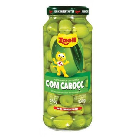 AZEITONA ZAELI C/CAROÇO 330G