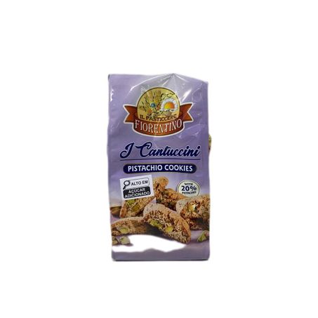 Biscoito cantuccini cookies c/pistache 125g
