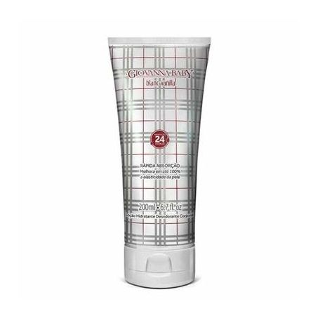 LOCAO HIDRATANTE GIOVANNA BABY BLANC VANILLA 200ML