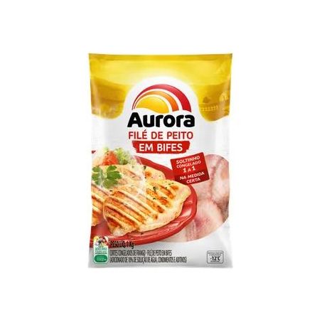 Ac-file de peito aurora em bifes iqf 1kg