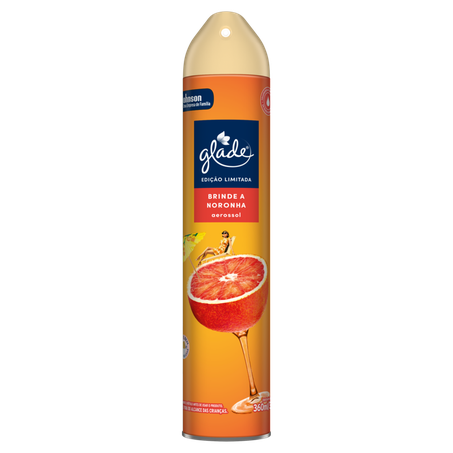 Odorizador de Ambientes Aerossol Brinde a Noronha Glade 360Ml Edição Limitada