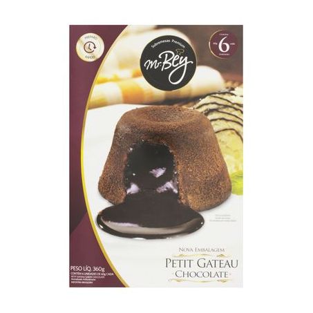 Petit gateau mr bey 240g chocolate