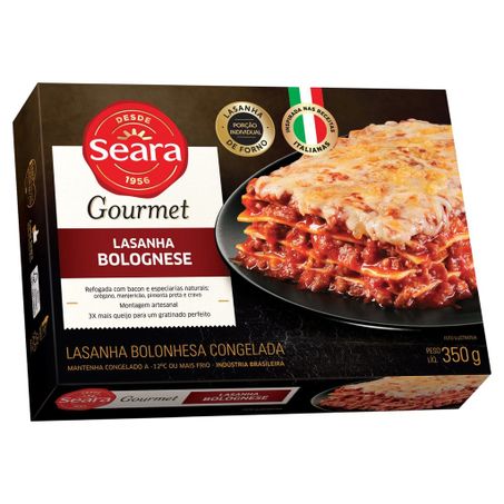 Lasanha bolognese seara gourmet