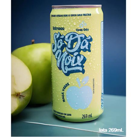 REFRESCO MACA VERDE 269ML - SODA NOIX