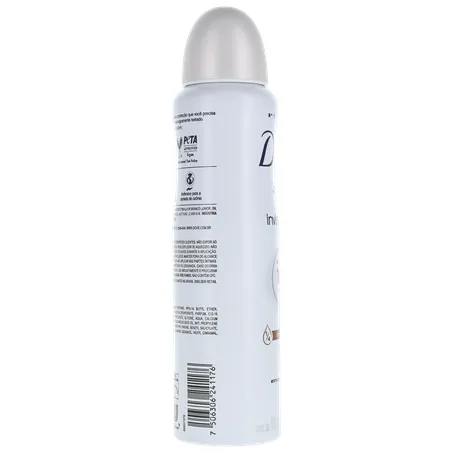 Antitranspirante Aerosol Dove Invisible Dry Violeta e Frésia Branca Frasco Spray 150ml 360-3