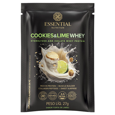 Suplemento Proteico Essential Cookies & Lime Whey 27g