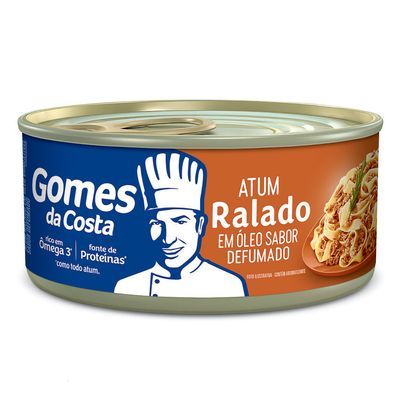 Atum ralado defumado gomes da costa 170g