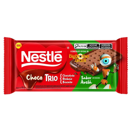 CHOCOLATE NESTLE CHOCO TRIO 90G AVELA 