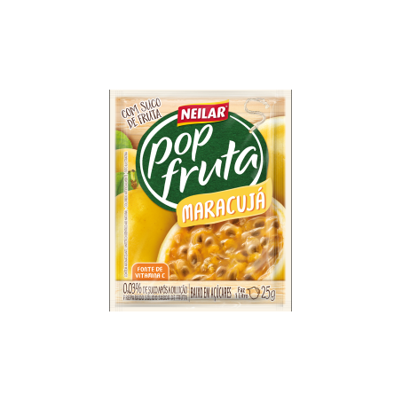 REFRESCO POP FRUTA NEILAR MARACUJÁ 25G 360-1