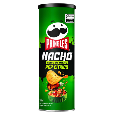 Salgadinho Pringles 100g - Nacho Cítrico