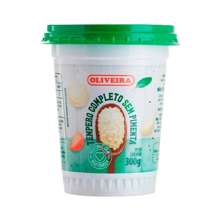 Tempero oliveira sem pimenta 300g
