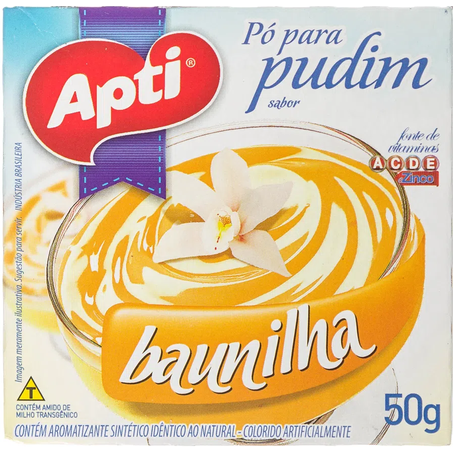 PUDIM APTI BAUNILHA 50G (067758)