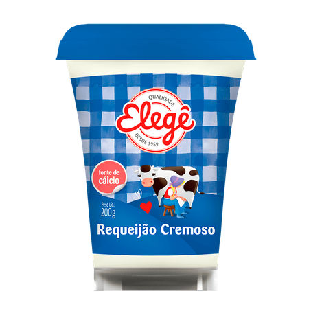 Requeijao elege tradicional 200g